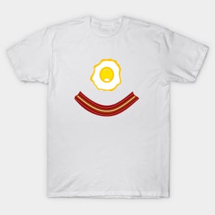 BACON AND EGGS HAPPY FACE T-Shirt